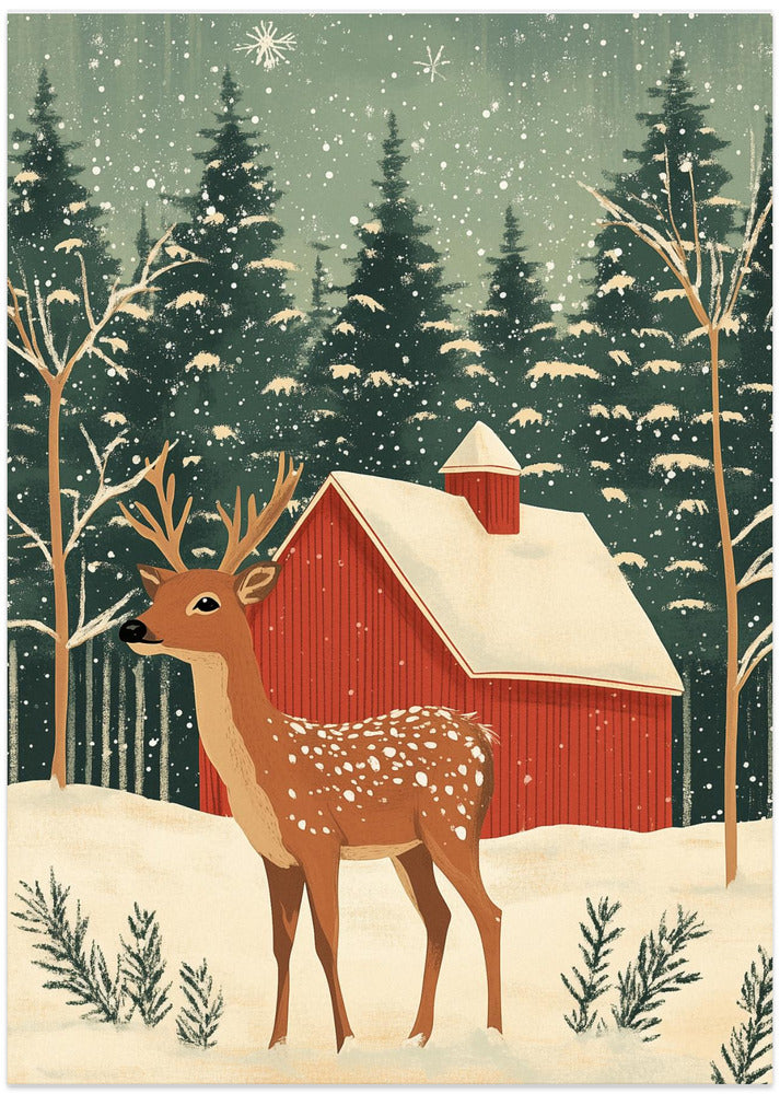 Deer Winter Holiday