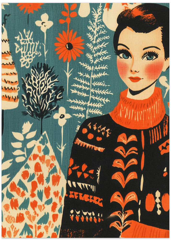 Vintage Mag Knitted Sweater