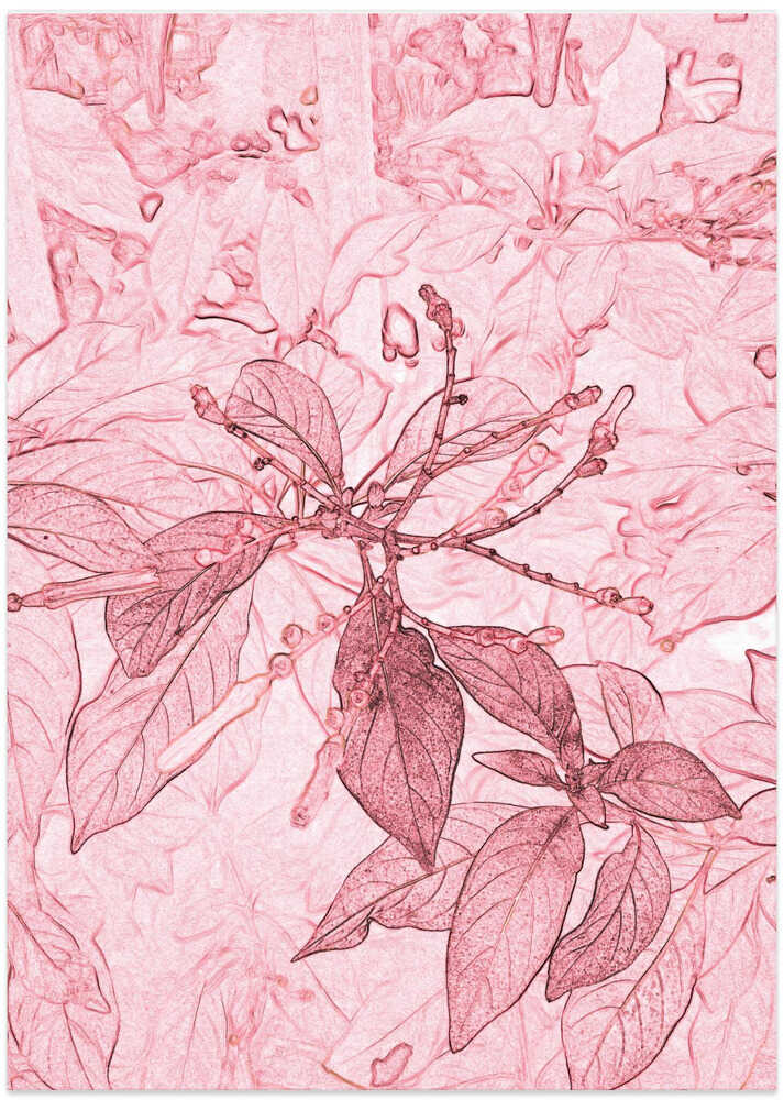 Pink Leaf Dreamscape