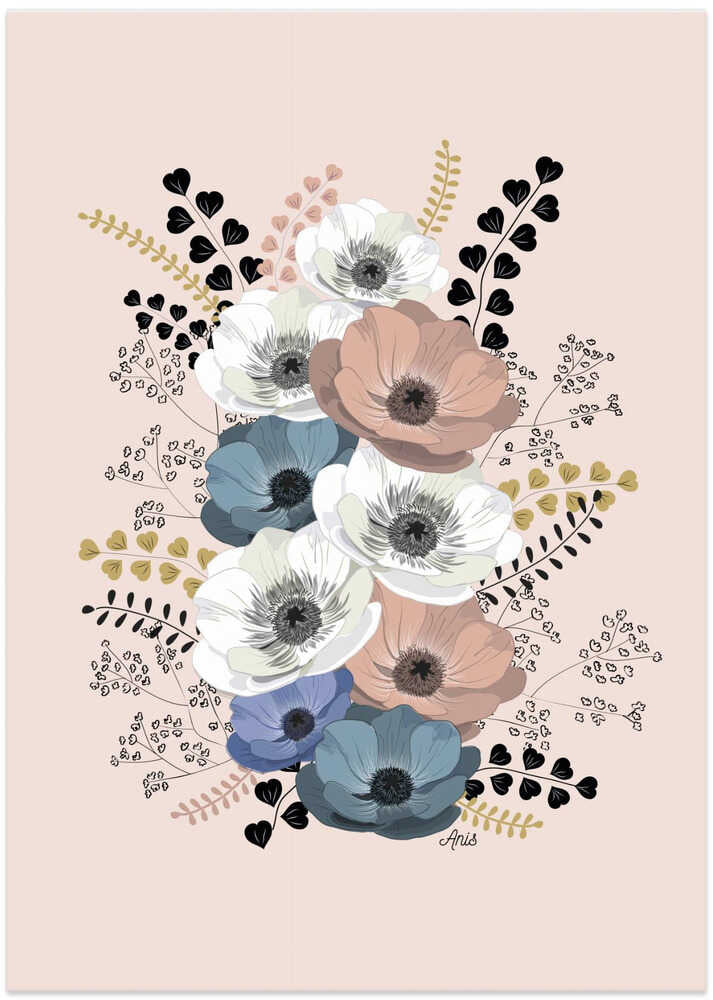 Anemones Floral Bouquet