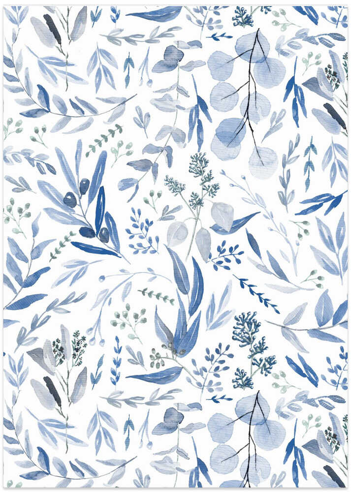 Eucalyptus Leaves Pattern