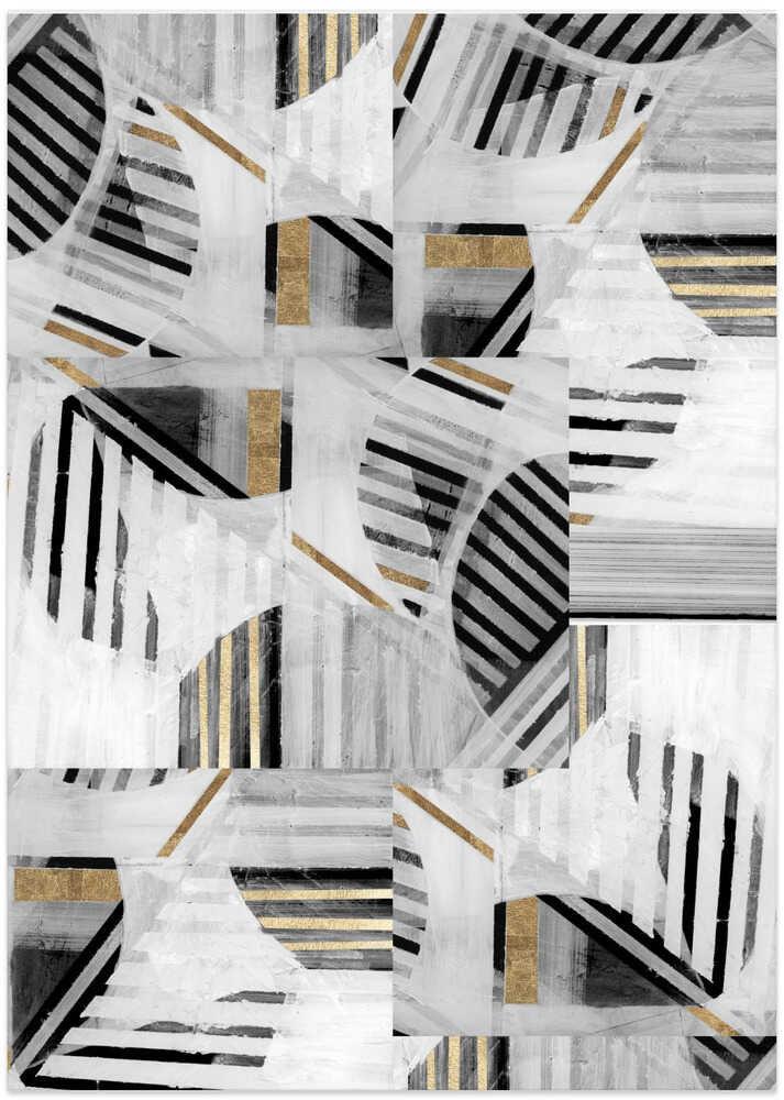 Abstract Back White Gold1