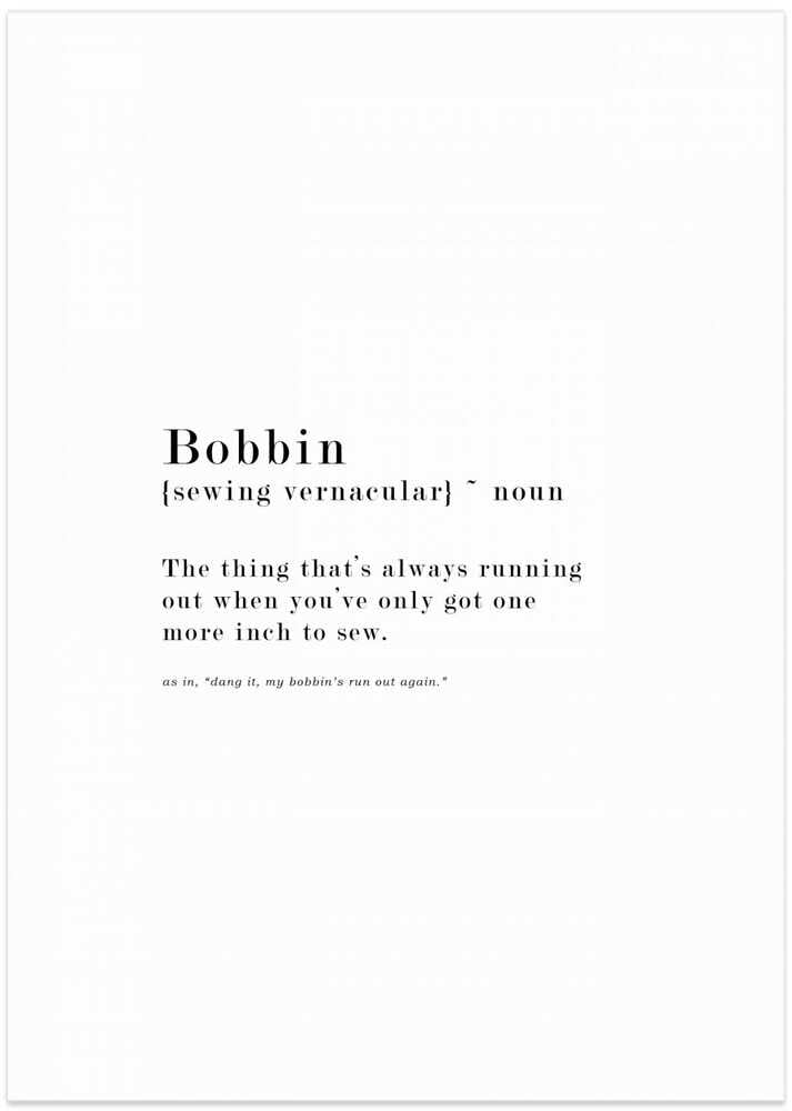 Bobbin Definition
