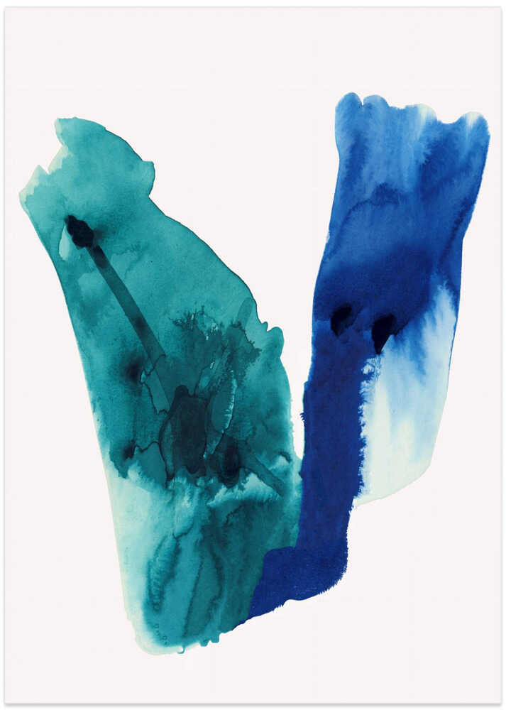 Abstract Watercolour Washes Shapes 2