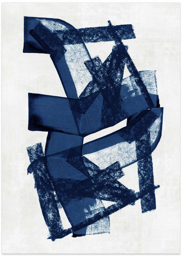 Abstract Blue Structure 2