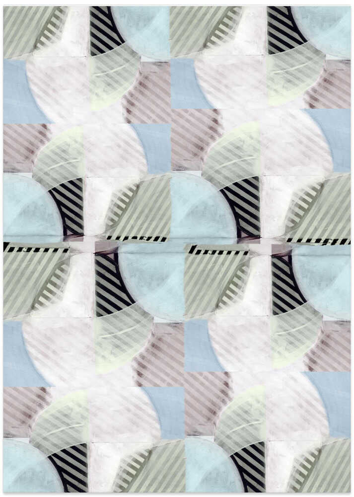 Abstract Misty Stripes 3