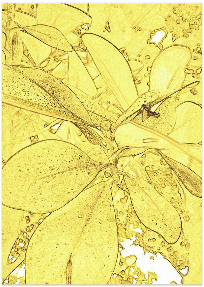 Golden Foliage Sketch