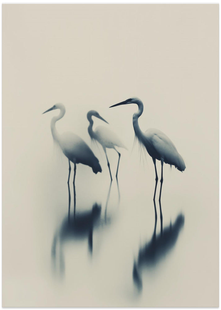 Ethereal Egrets