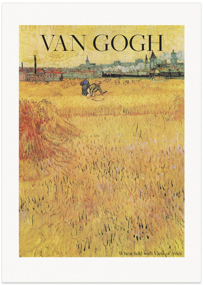 Wheat Field With View of Arles (1888)