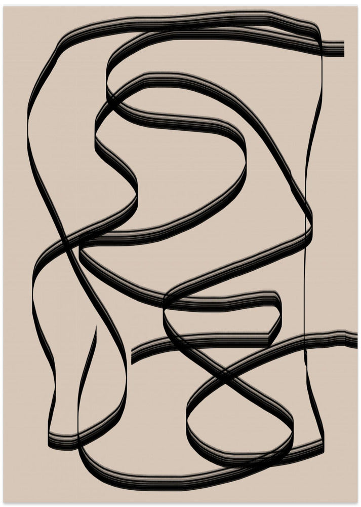 Flowing Lines Maze