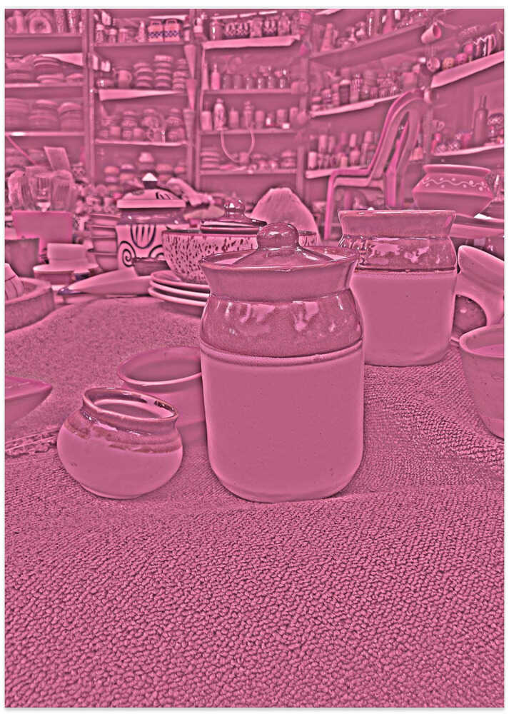 Pink Ceramic Display