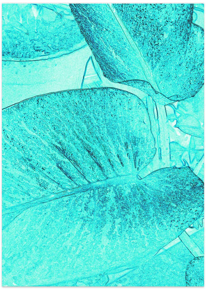 Turquoise Leaves