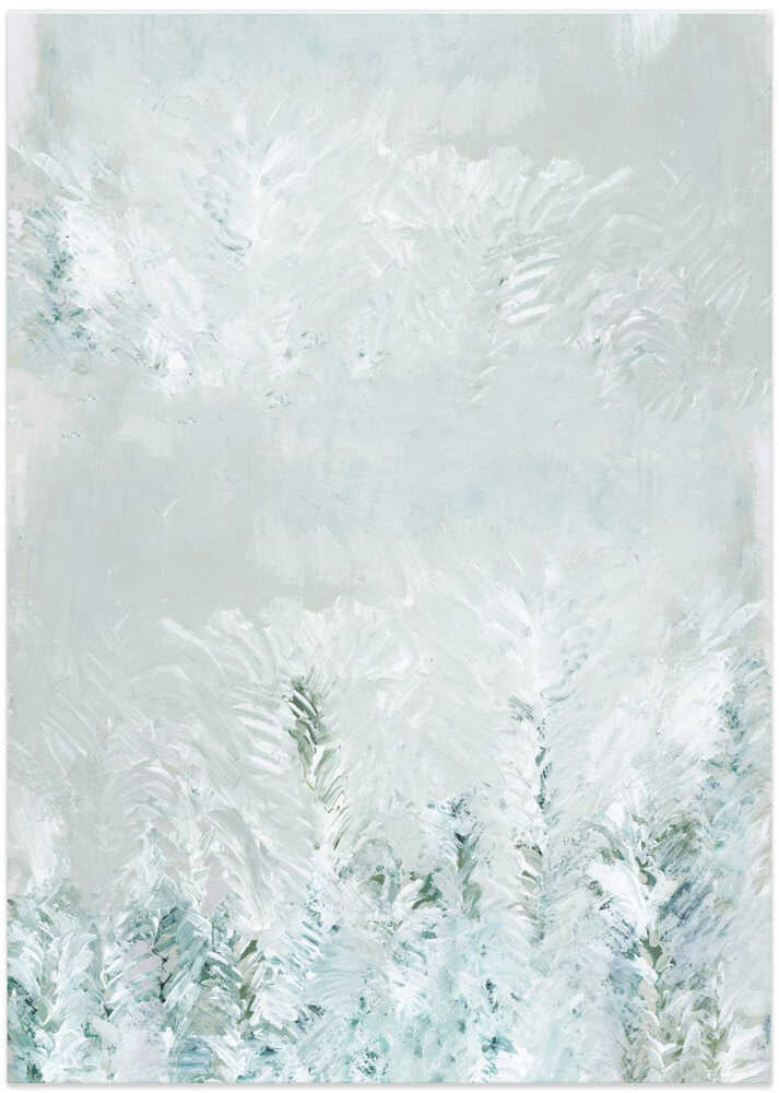Winter White Forest Scene 2