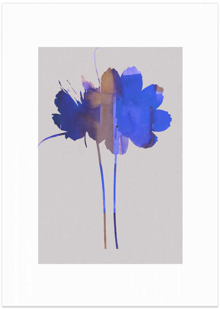 Bright Floral Graphic Print No1