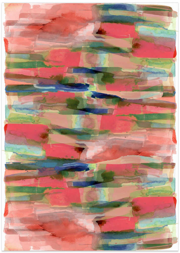 Abstract Fluid Shapes Print