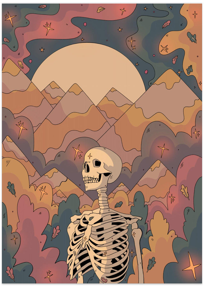 Autumn skeleton