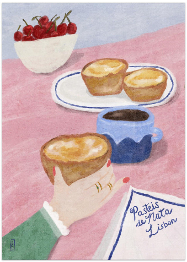 With Love From Lisbon - Food and Travel Art