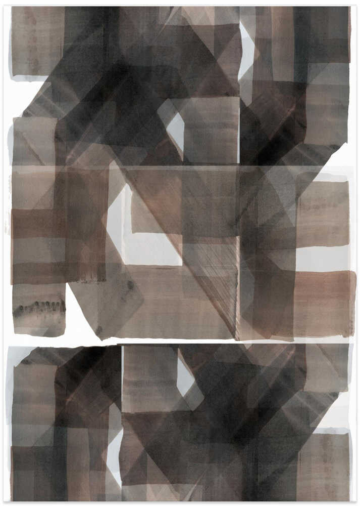 Abstract Dark Hammered 1