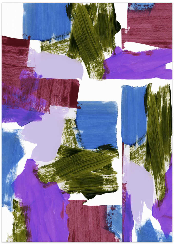 Deep Shades Abstract 1