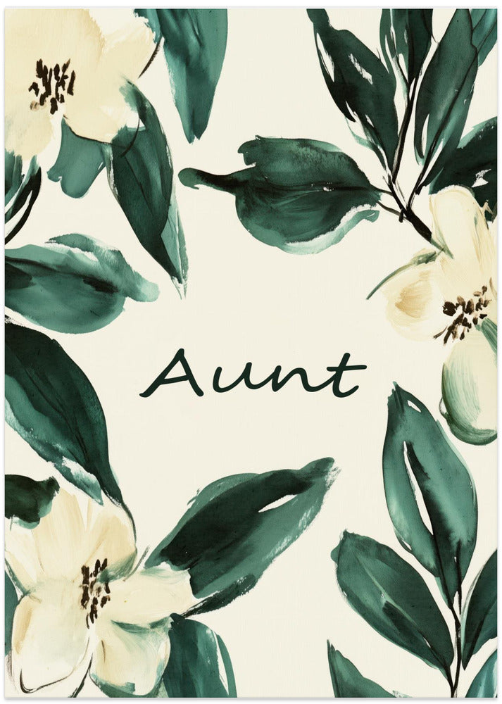 Aunt's Floral Embrace