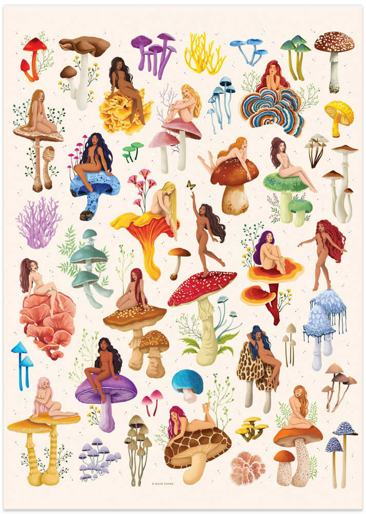 Mushroom Nymphs Light