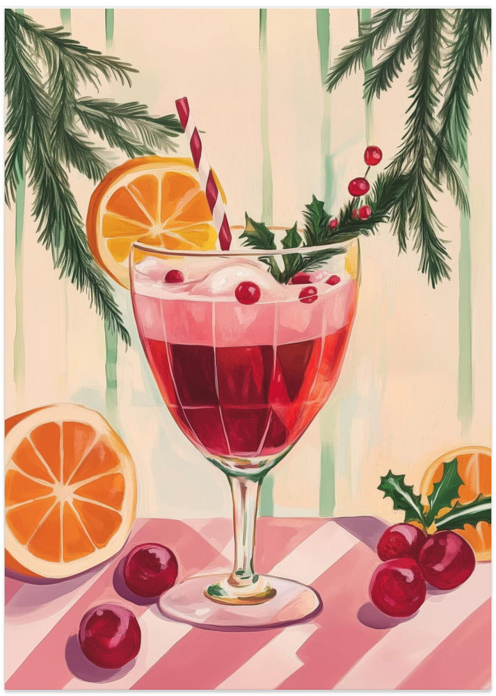 Christmas Red Cocktail