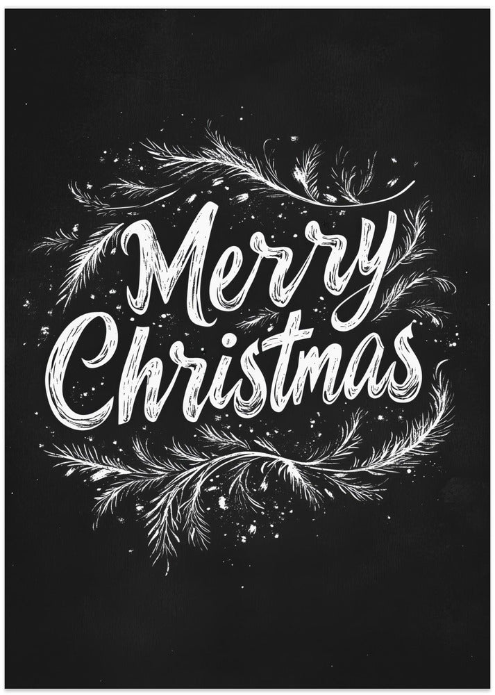 Holiday Chalk Wishes