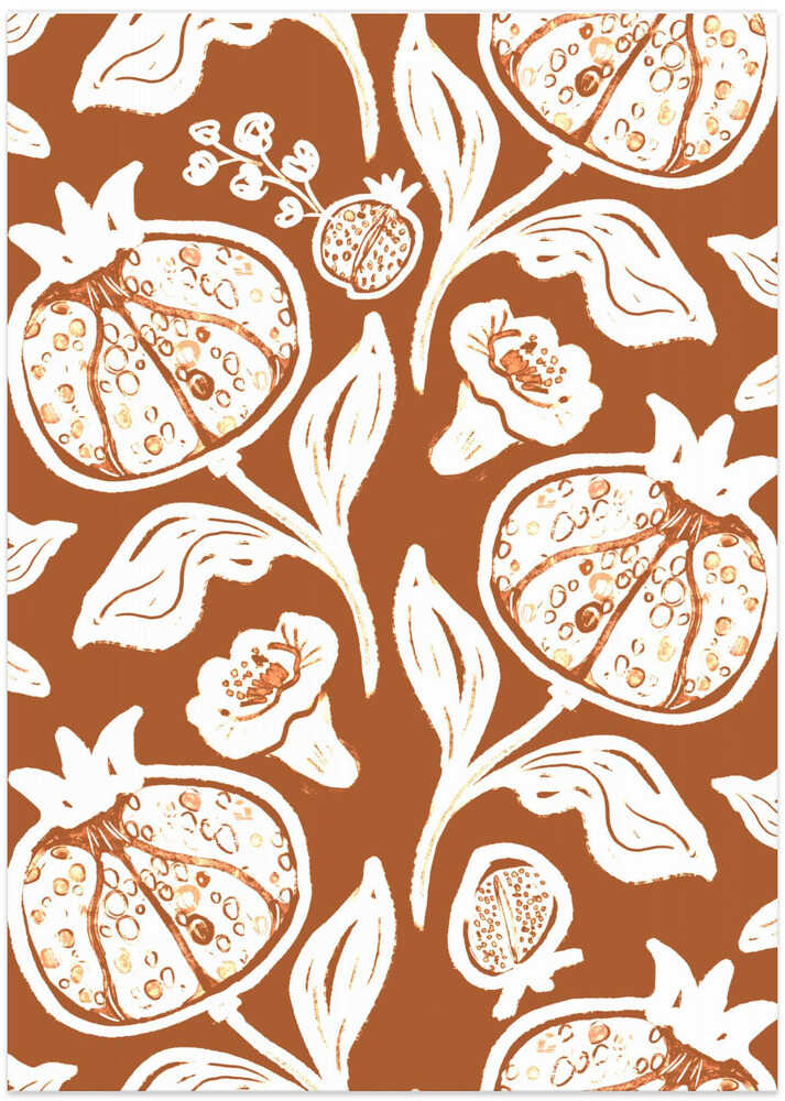 Pomegranates Pattern