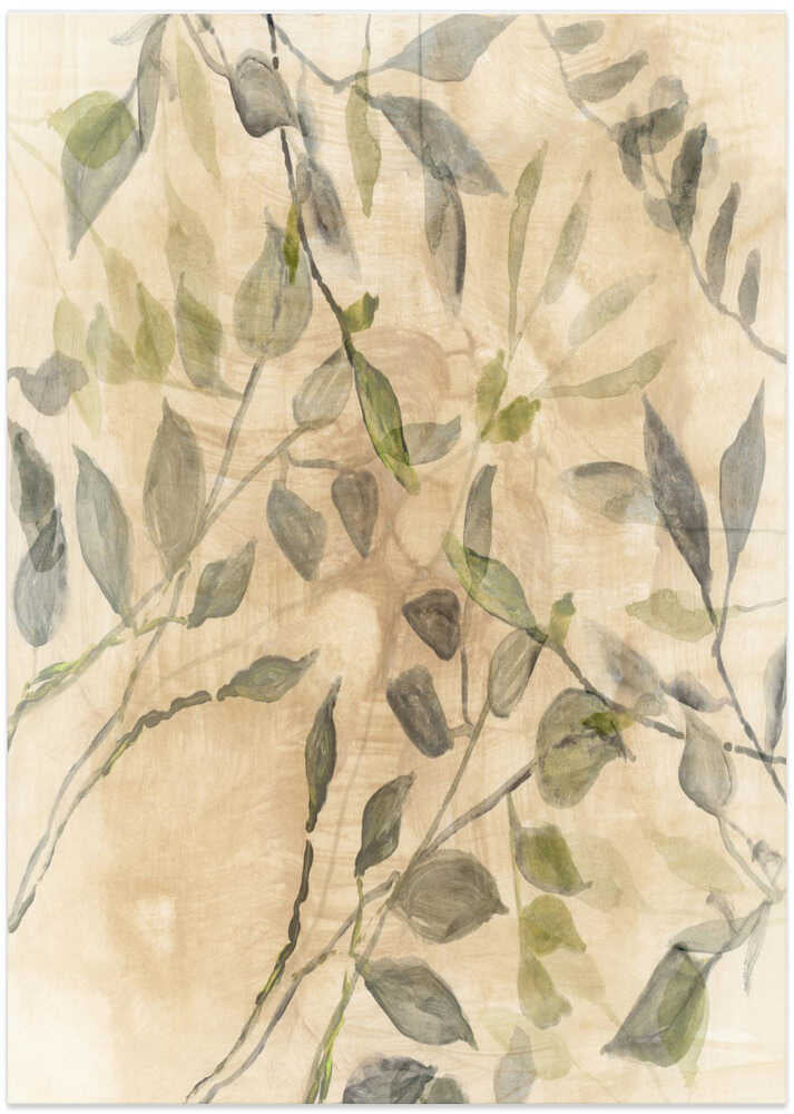 Colour Washed Leaves No2