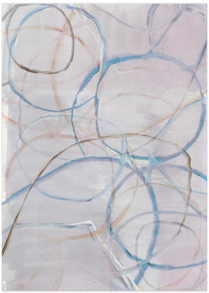 Muted Abstract Lines 3