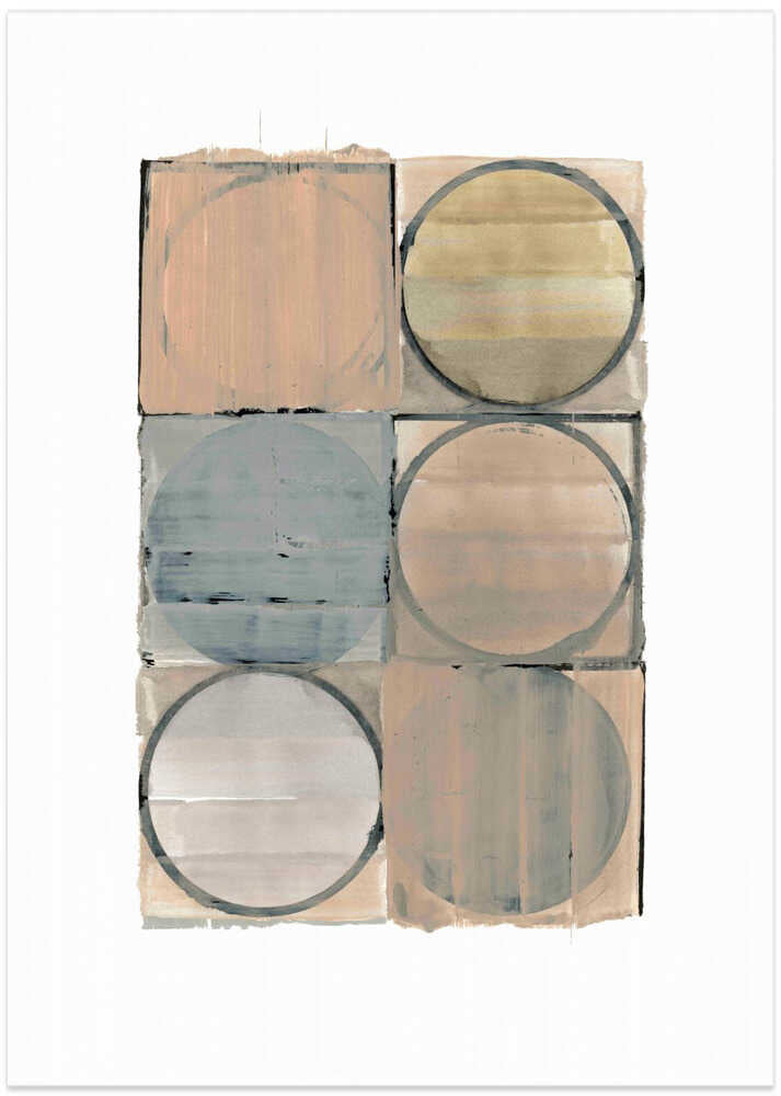 Circles In Squares No 2