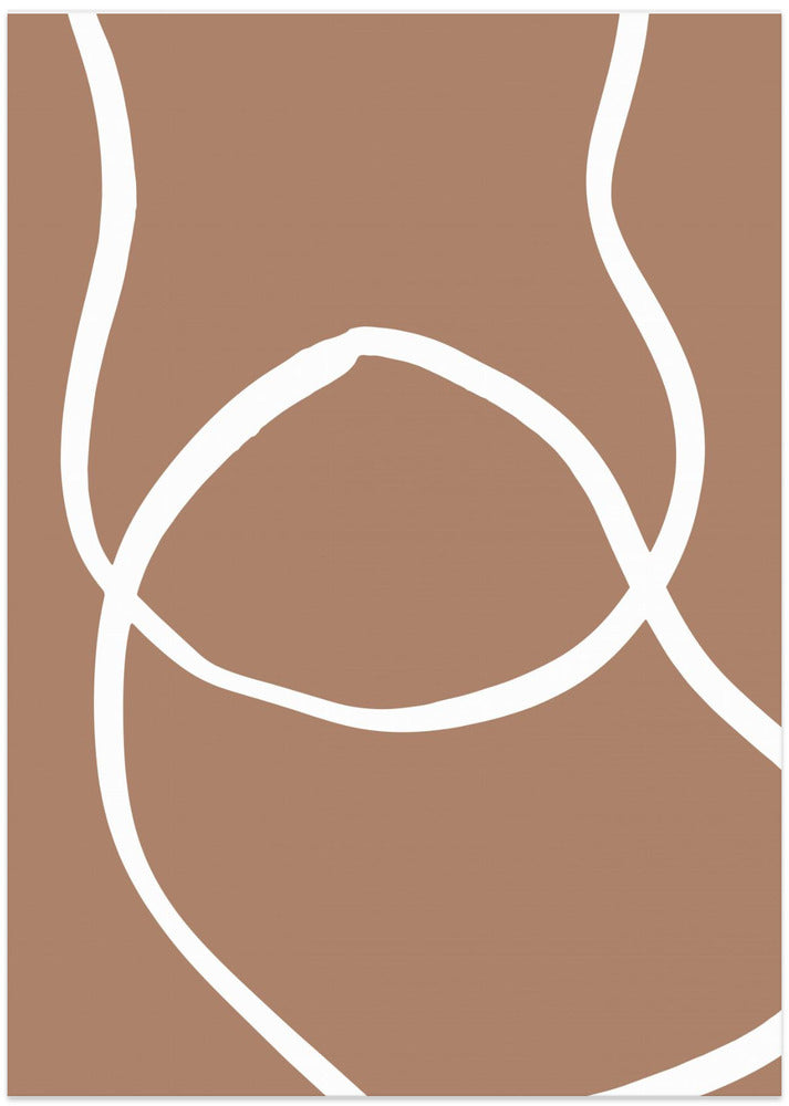 Abstract Lines Mocha 2