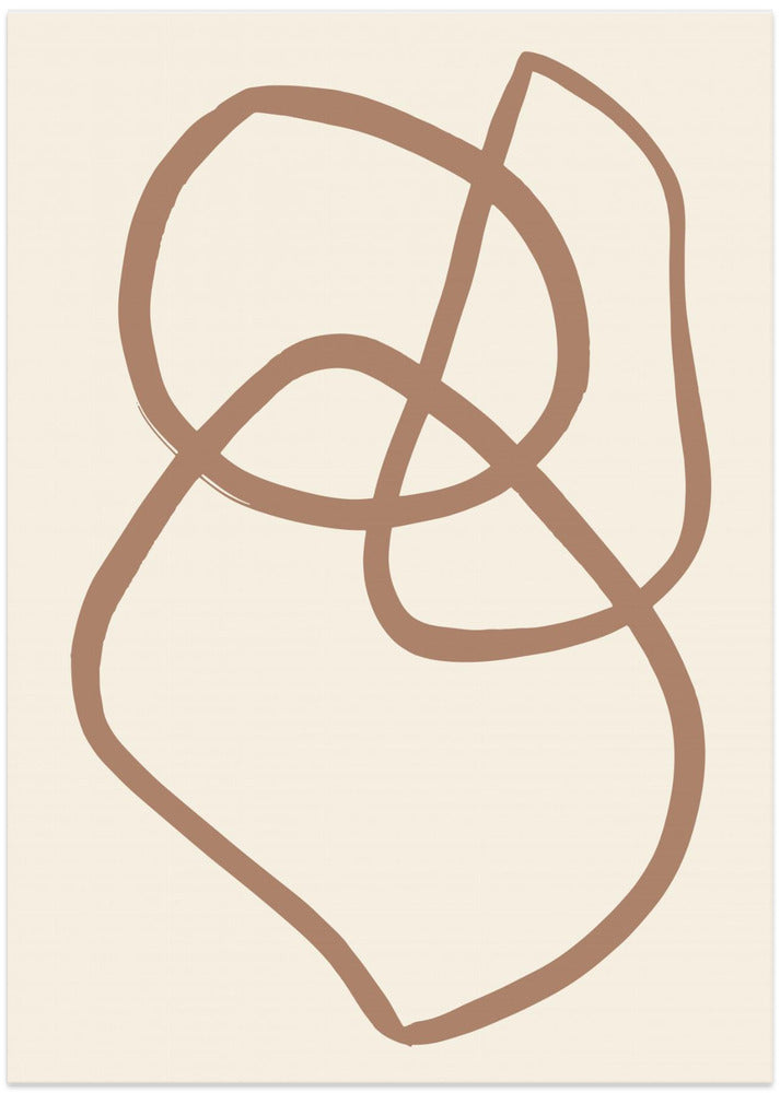 Abstract Lines Mocha 5