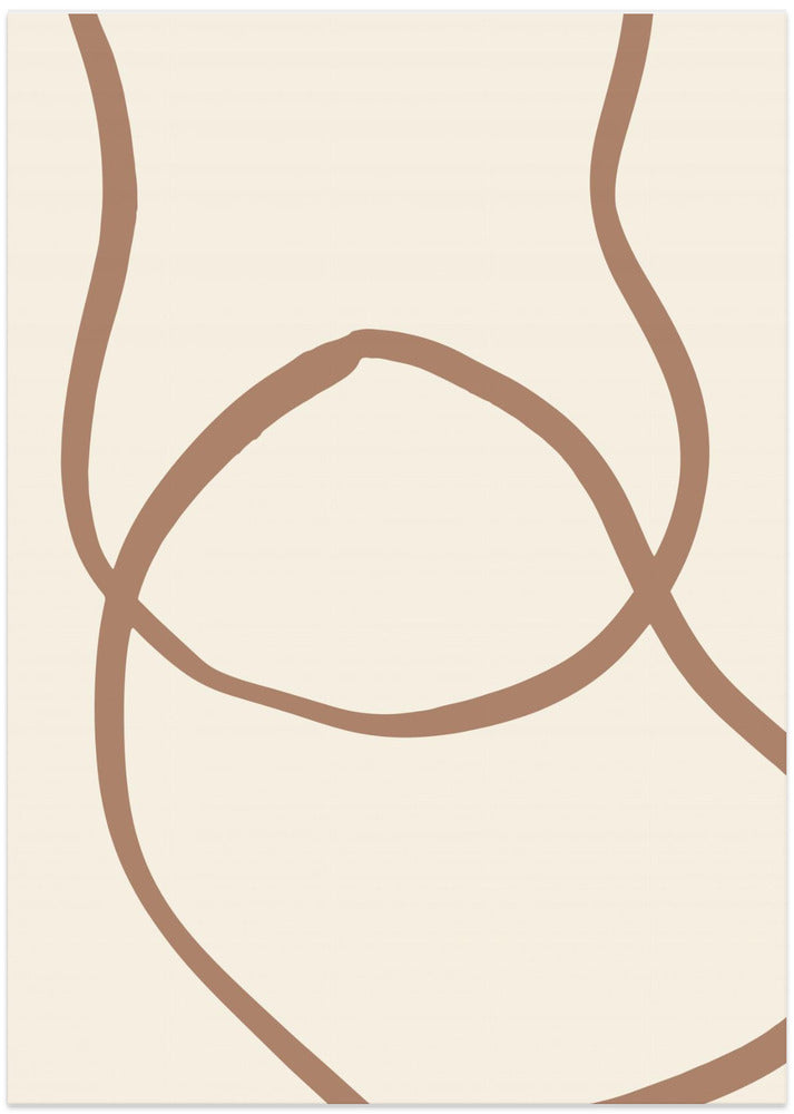 Abstract Lines Mocha 6