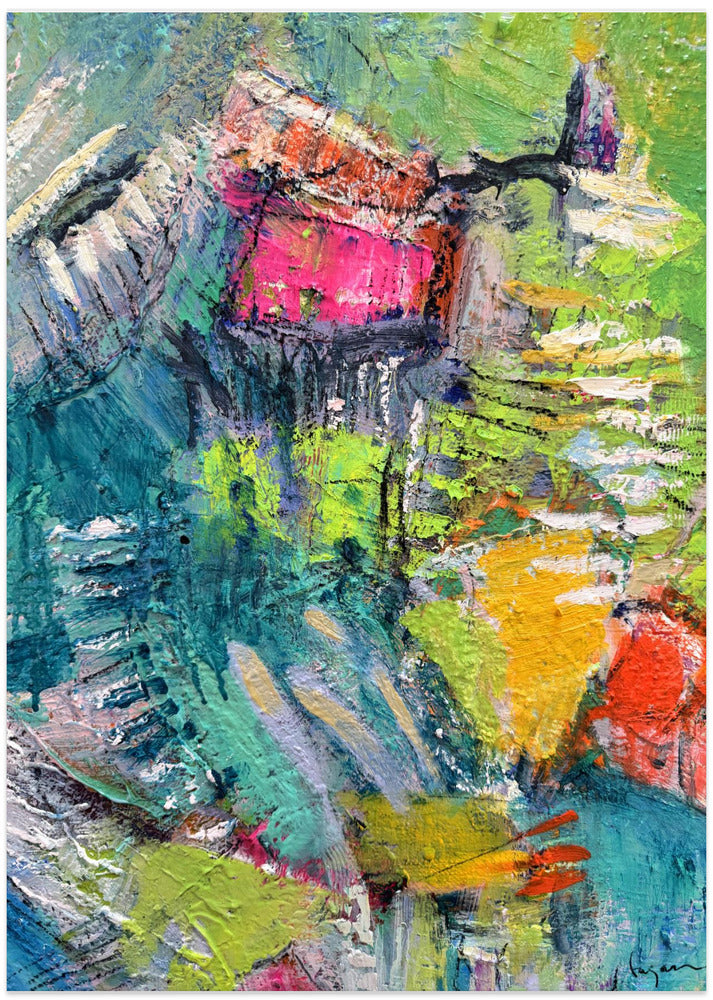 Expressionist Colorful Abstract