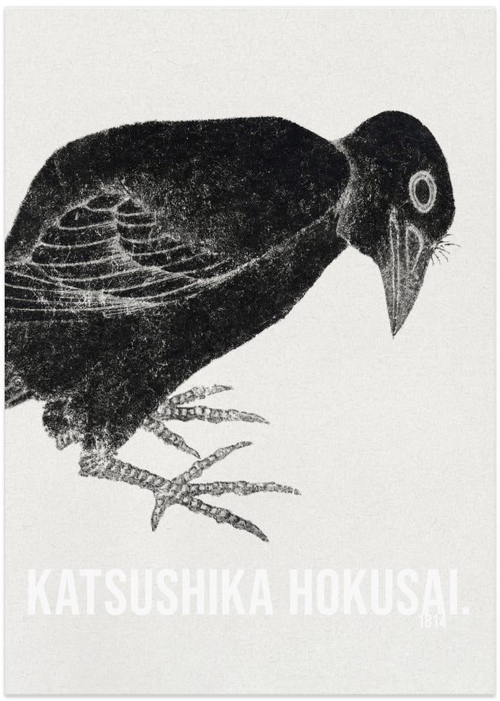 Katsushika Hokusai's Bird 1814