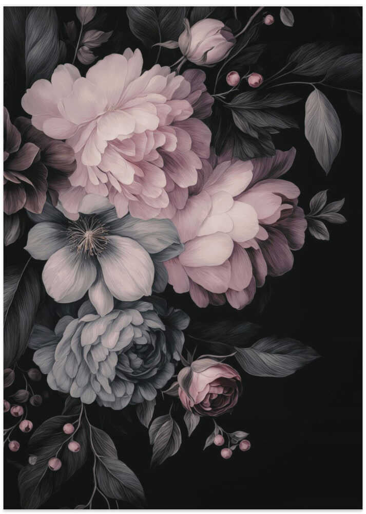 Pastel Floral Serenade