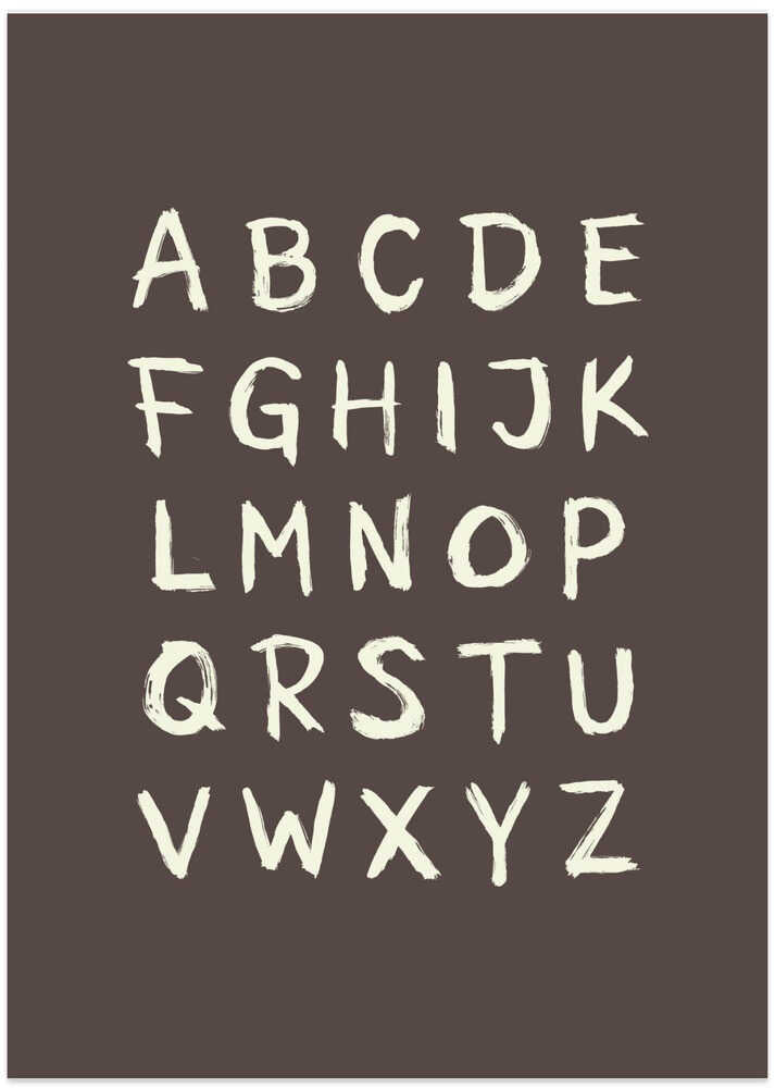 Toothy ABC EN Coffee Quartz