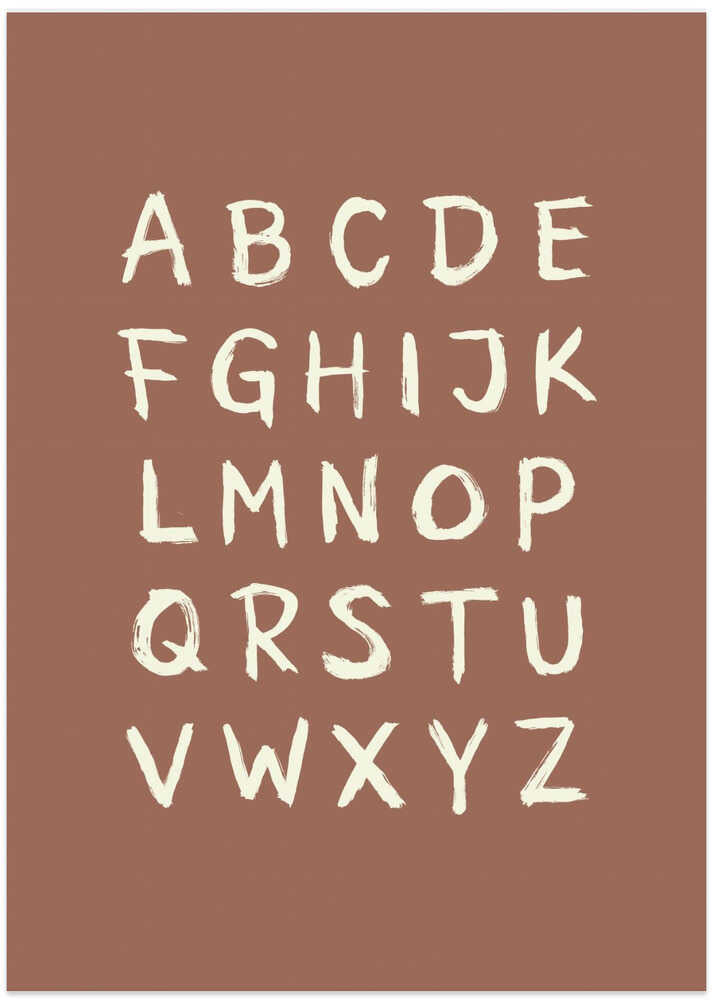 Toothy ABC EN Mocha Mousse