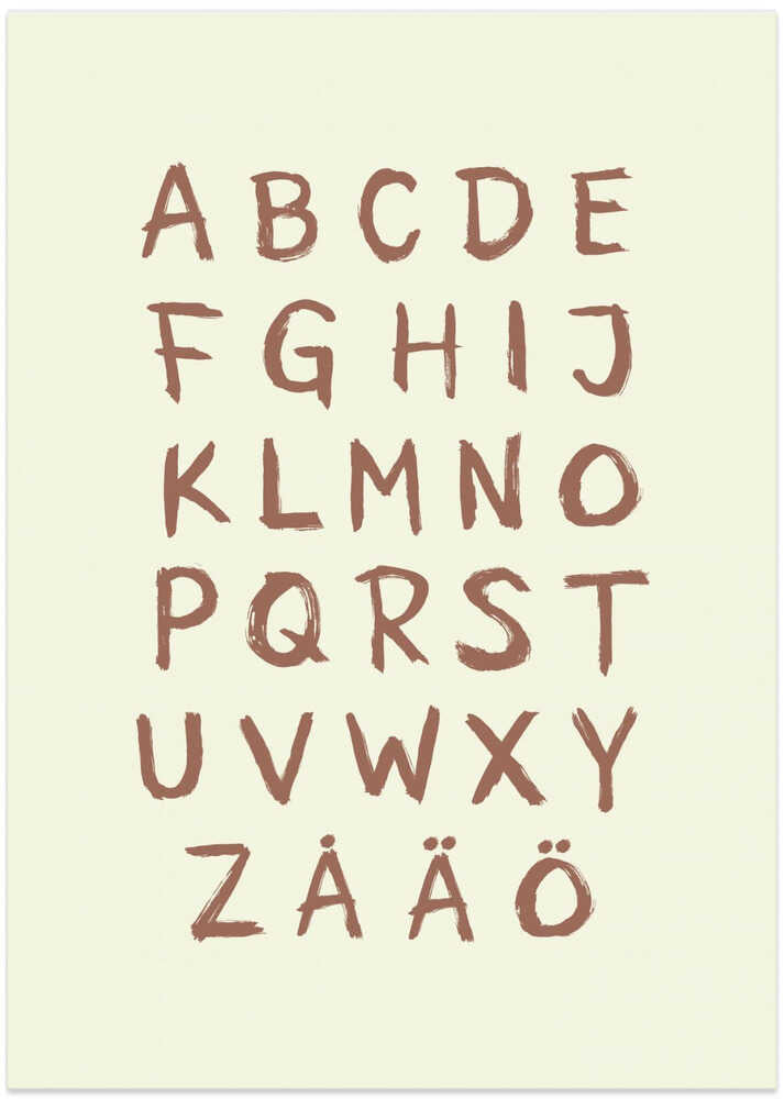 Toothy ABC SV Mocha Mousse Light