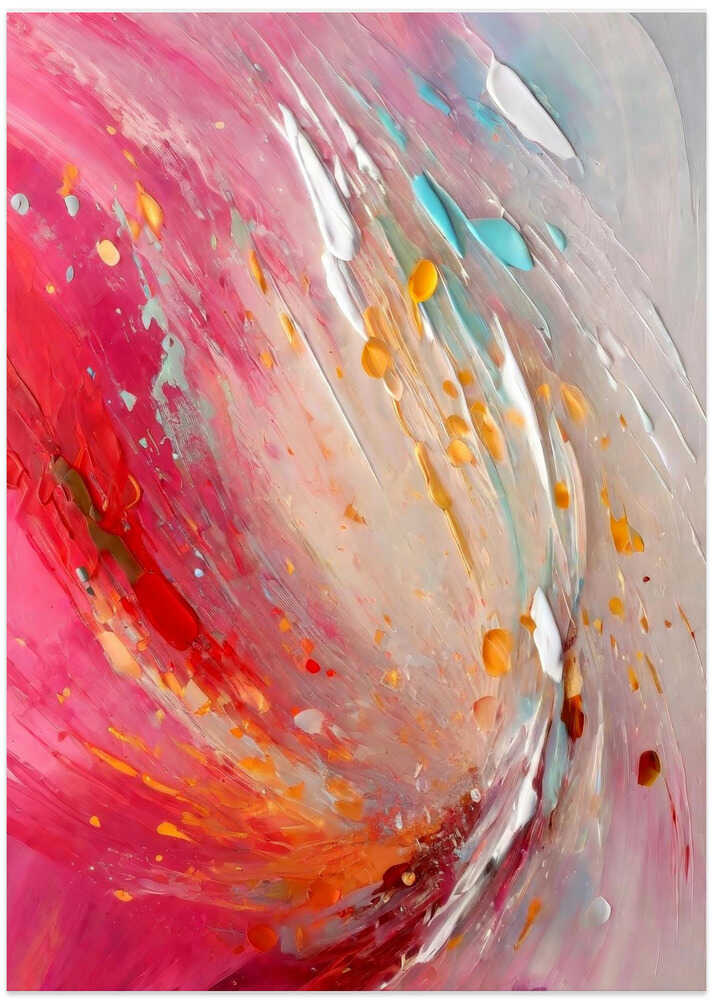 Vibrant Colorful Brushstrokes