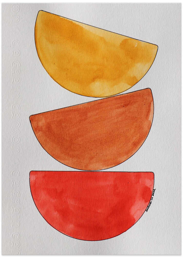 Layered Color Halves