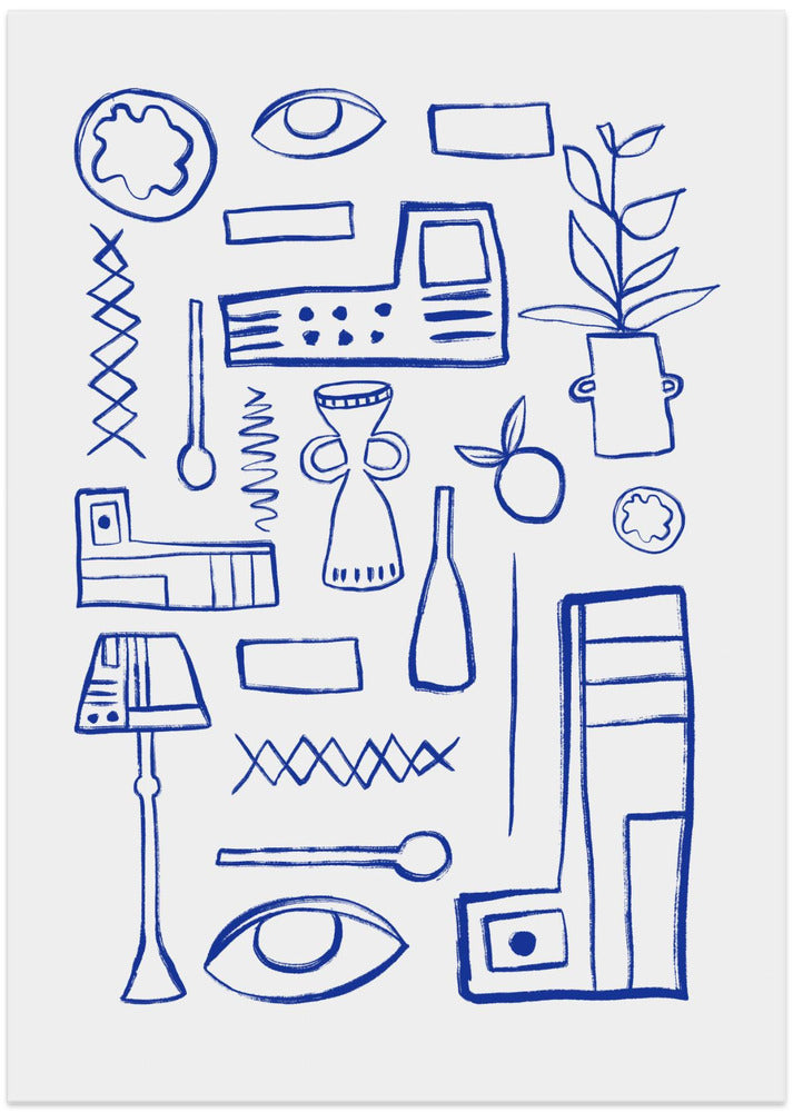 Blue Objects Study