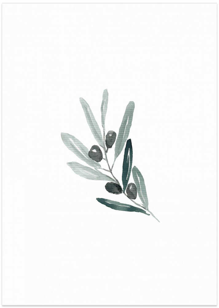 A4 Eucalyptus Branch