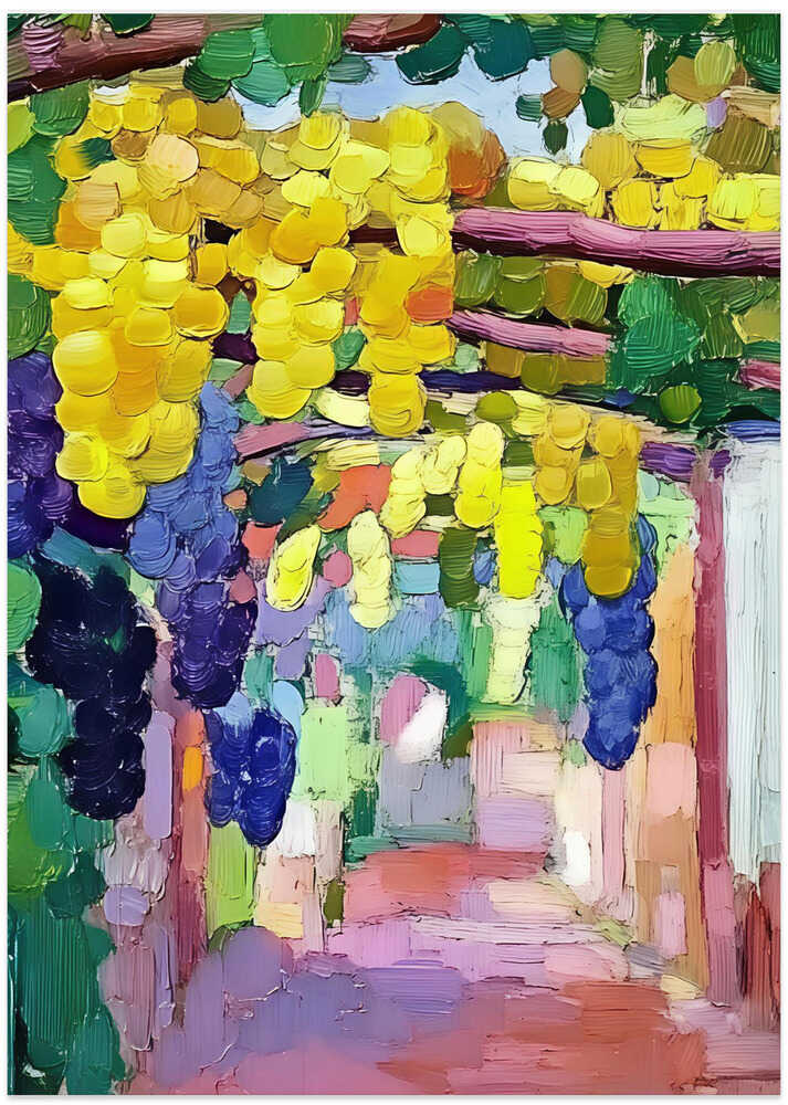 Grapes On a Pergola