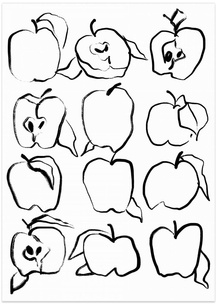Sketches of Apples