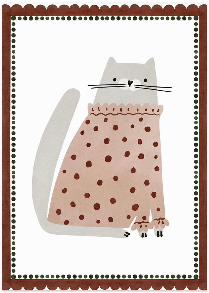 Polka Dot Feline