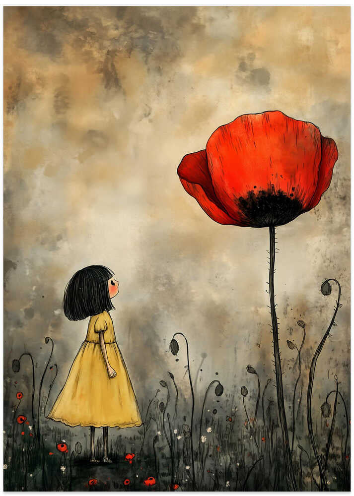 The Girl and the Poppy