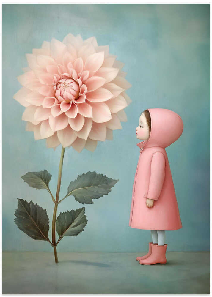 The Girl and the Dahlia