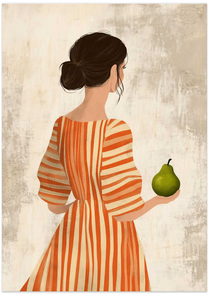 Woman in orange Woman in orange